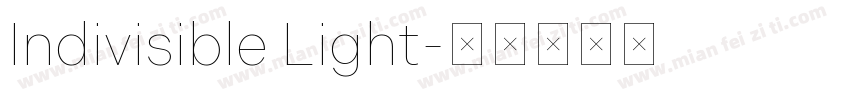 Indivisible Light字体转换